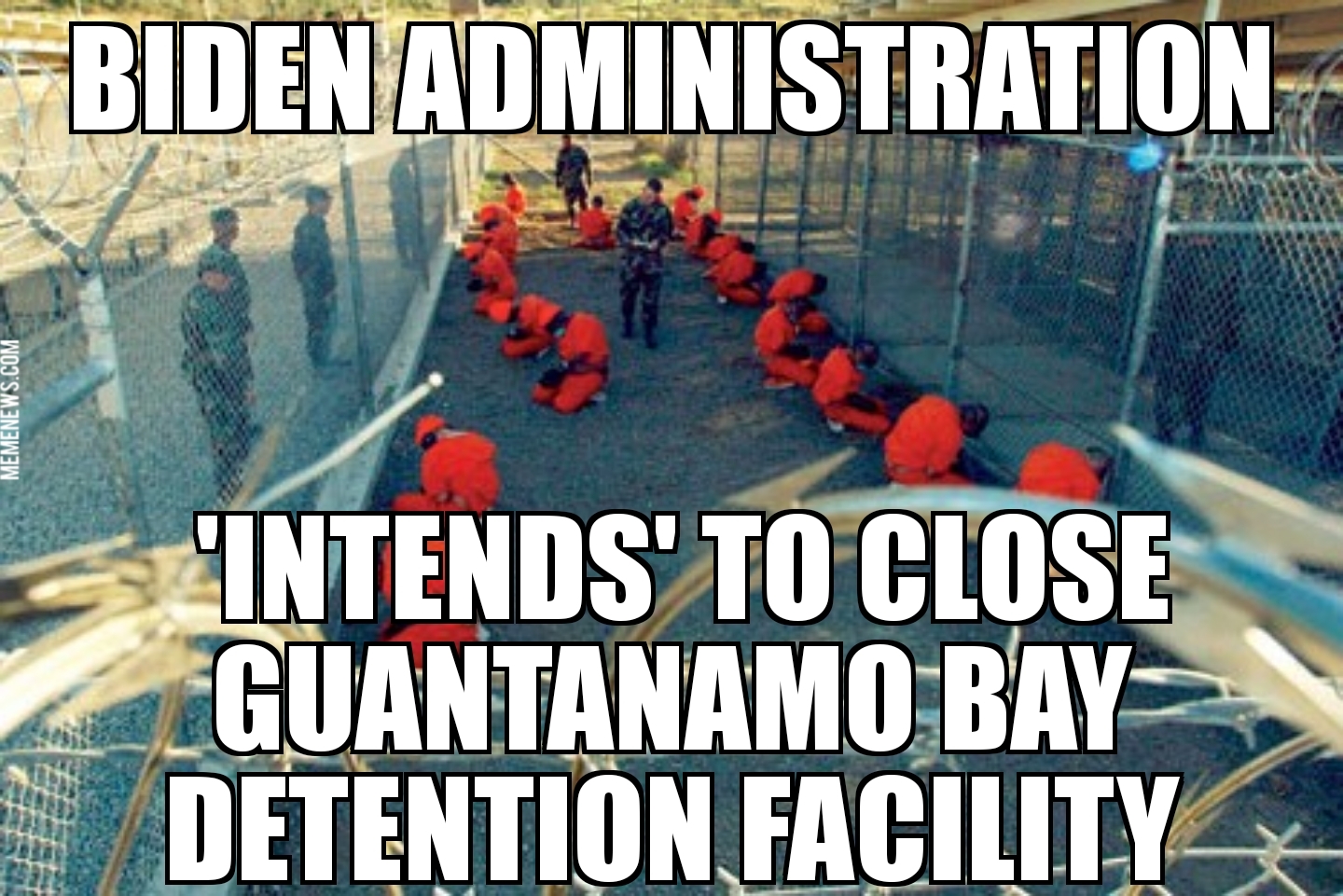 Biden ‘intends’ to close Guantanamo