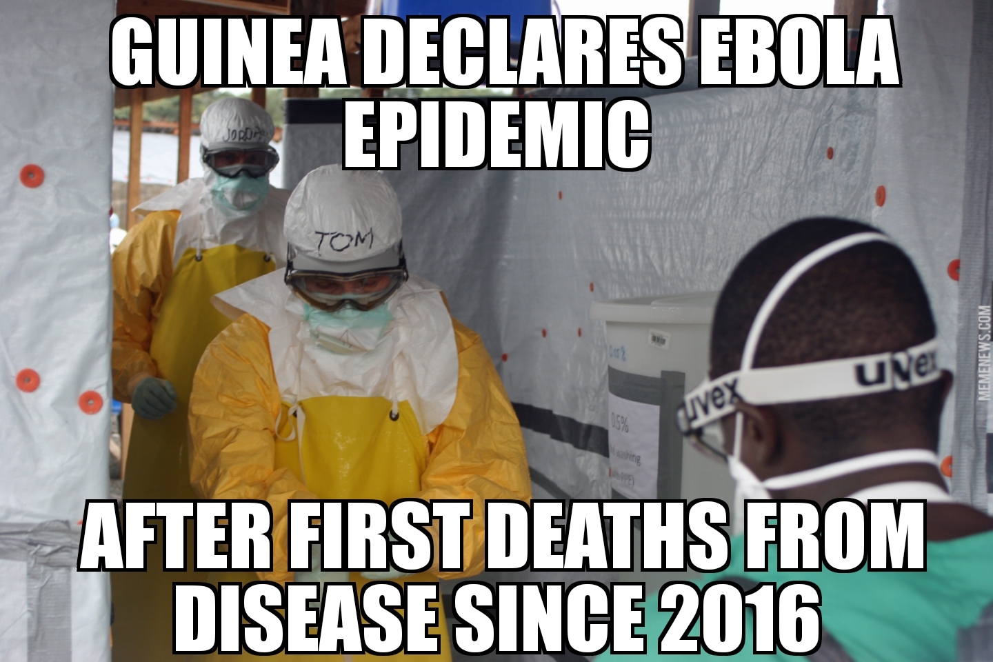 Guinea declares Ebola epidemic
