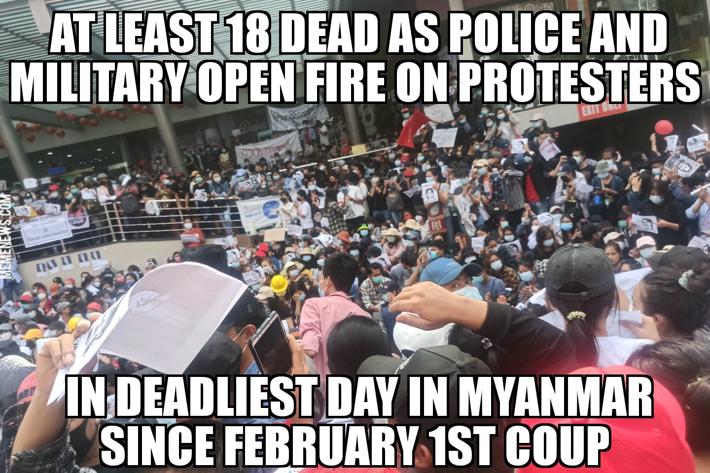 Deadliest day in Myanmar