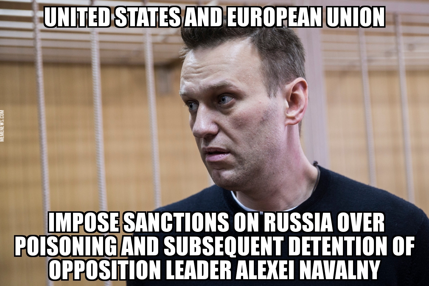 U.S. and E.U. sanction Russia over Alexei Navalny