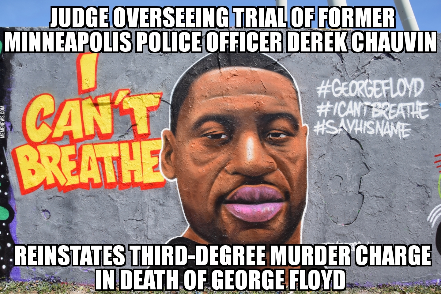 Judge reinstates murder charge in George Floyd death