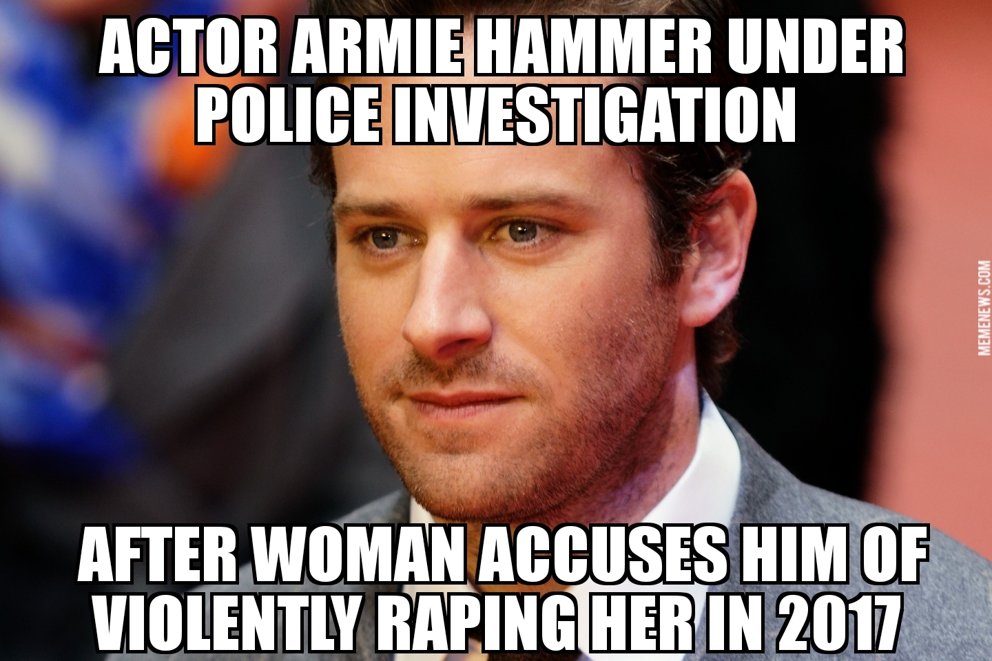 Armie Hammer accused of rape