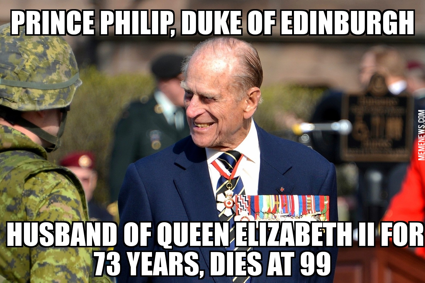 Prince Philip dies