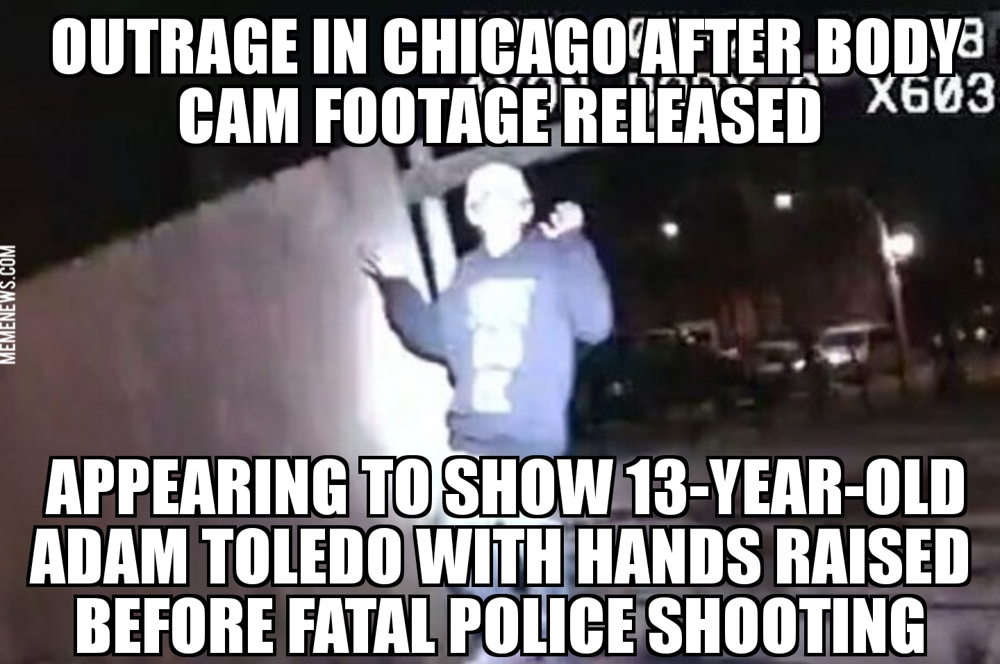 Body cam footage released in Adam Toledo shooting