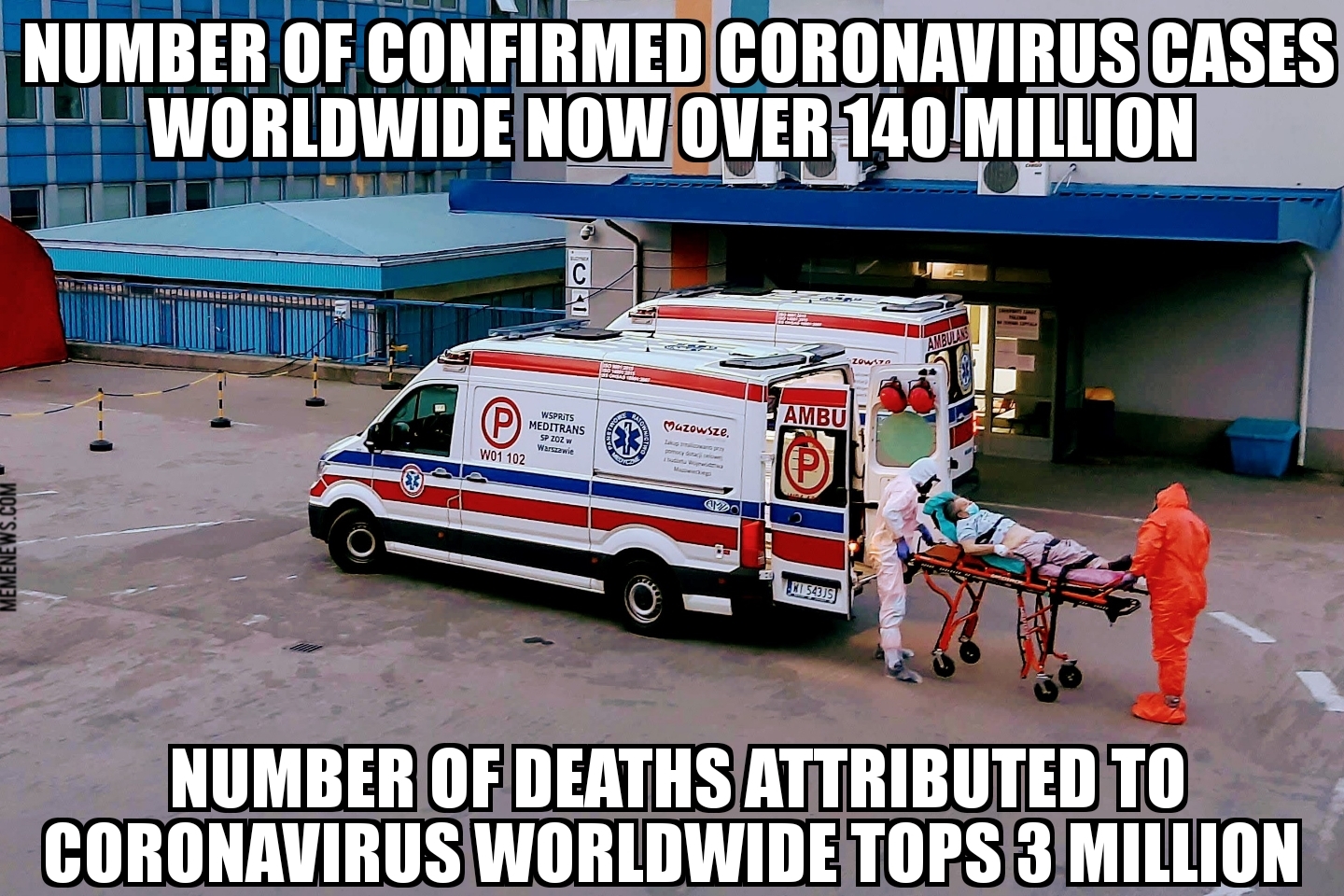 Coronavirus deaths top 3 million