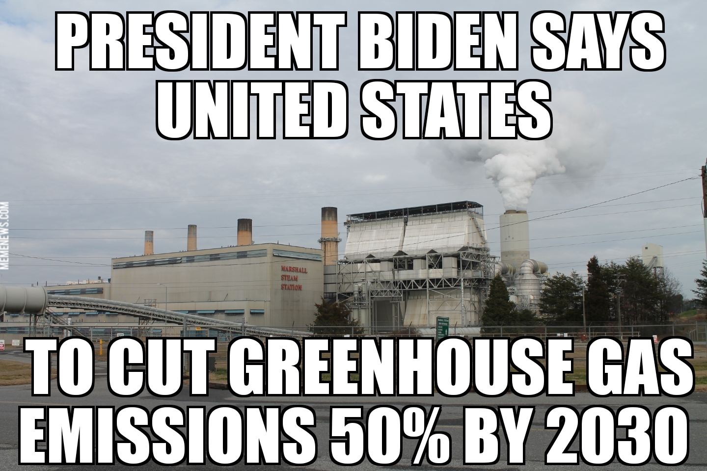 U.S. to cut greenhouse emissions 50%