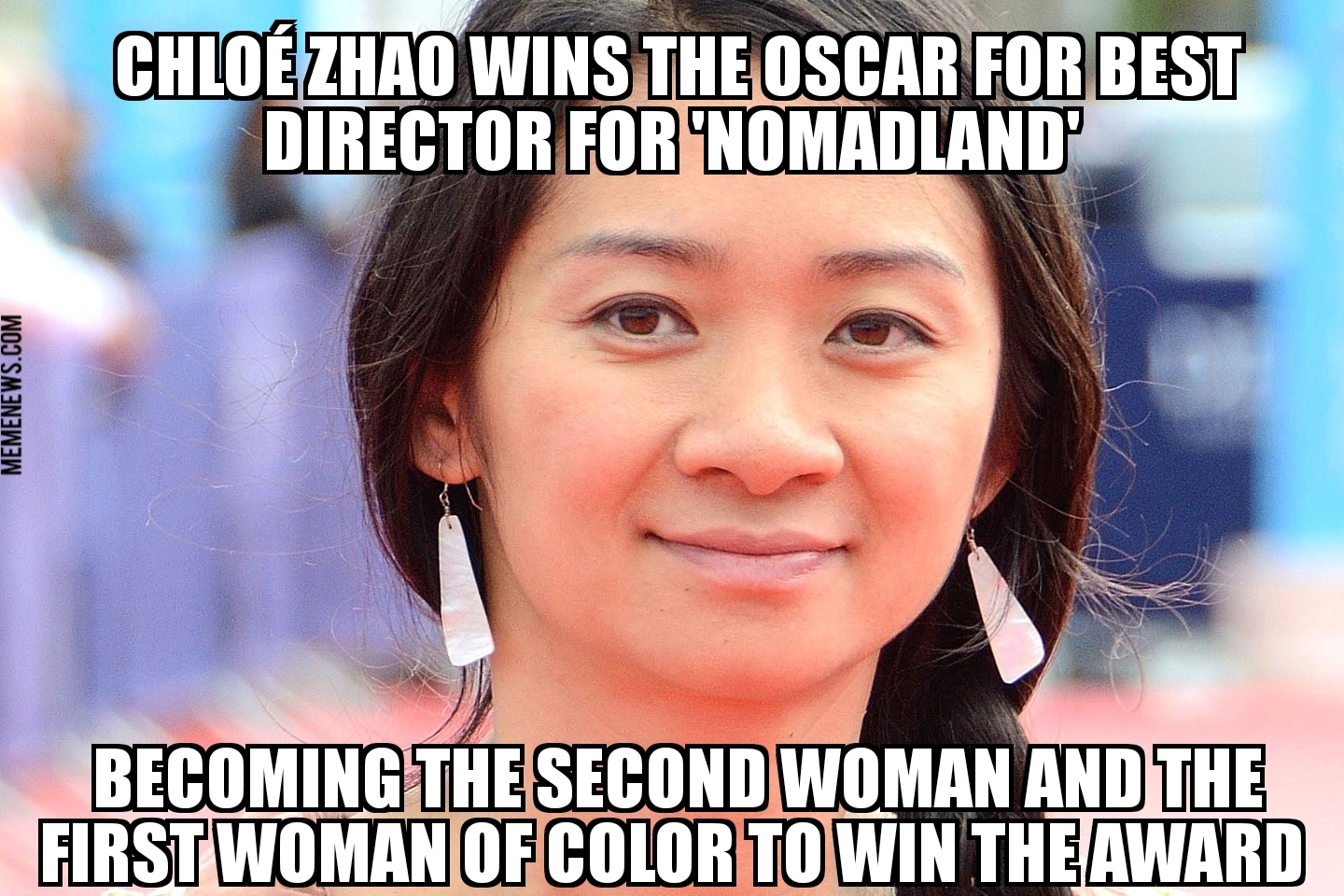 Chloé Zhao wins Best Director Oscar for ‘Nomadland’