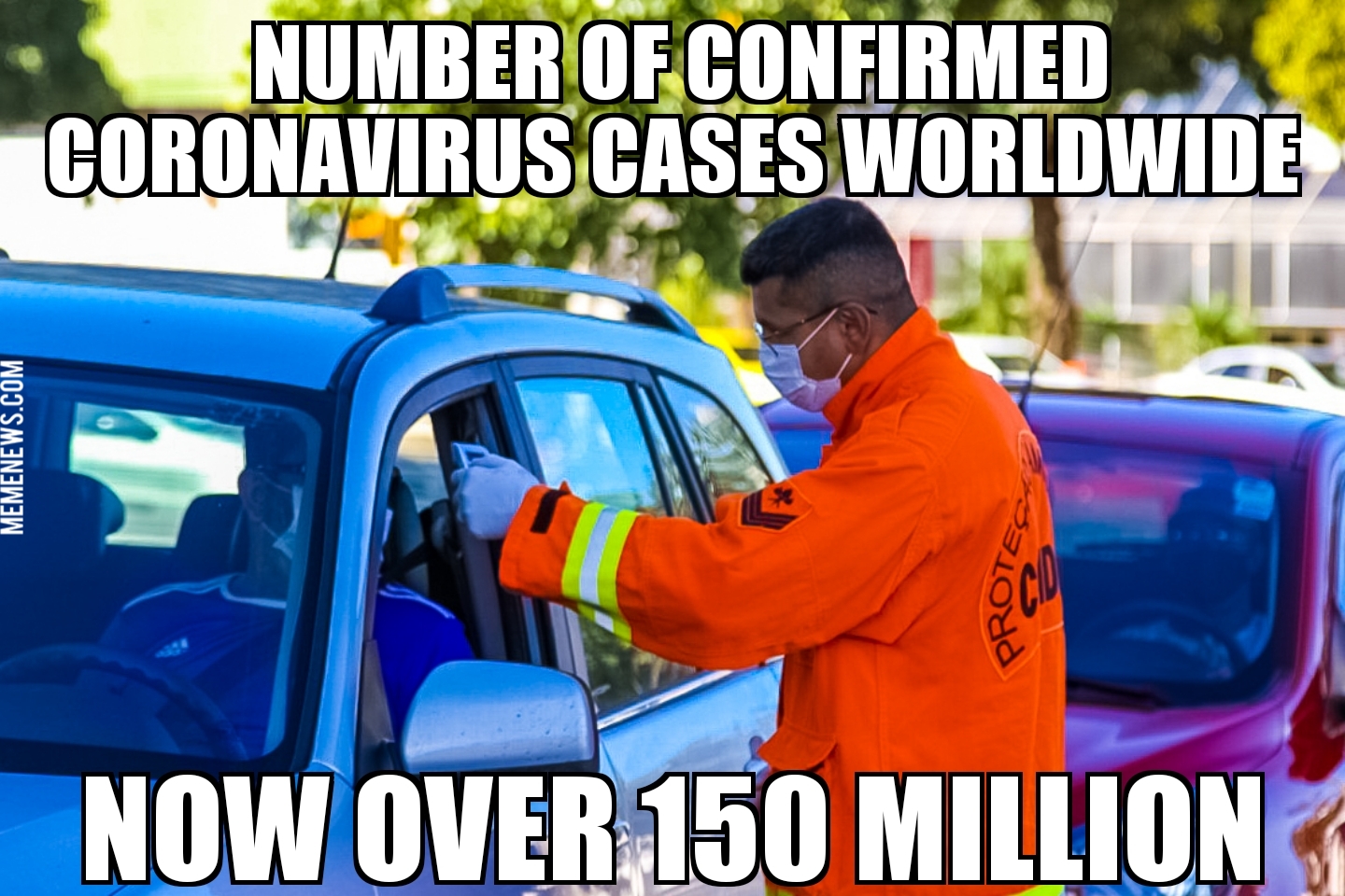 Global coronavirus cases top 150 million