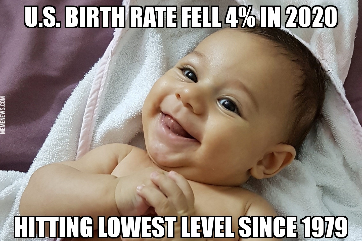 U.S. birth rate falls