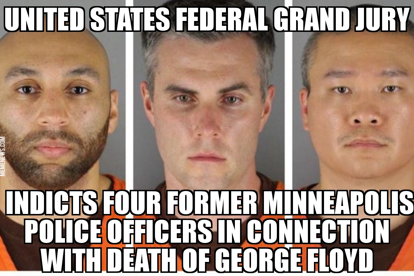 Officers indicted over George Floyd death