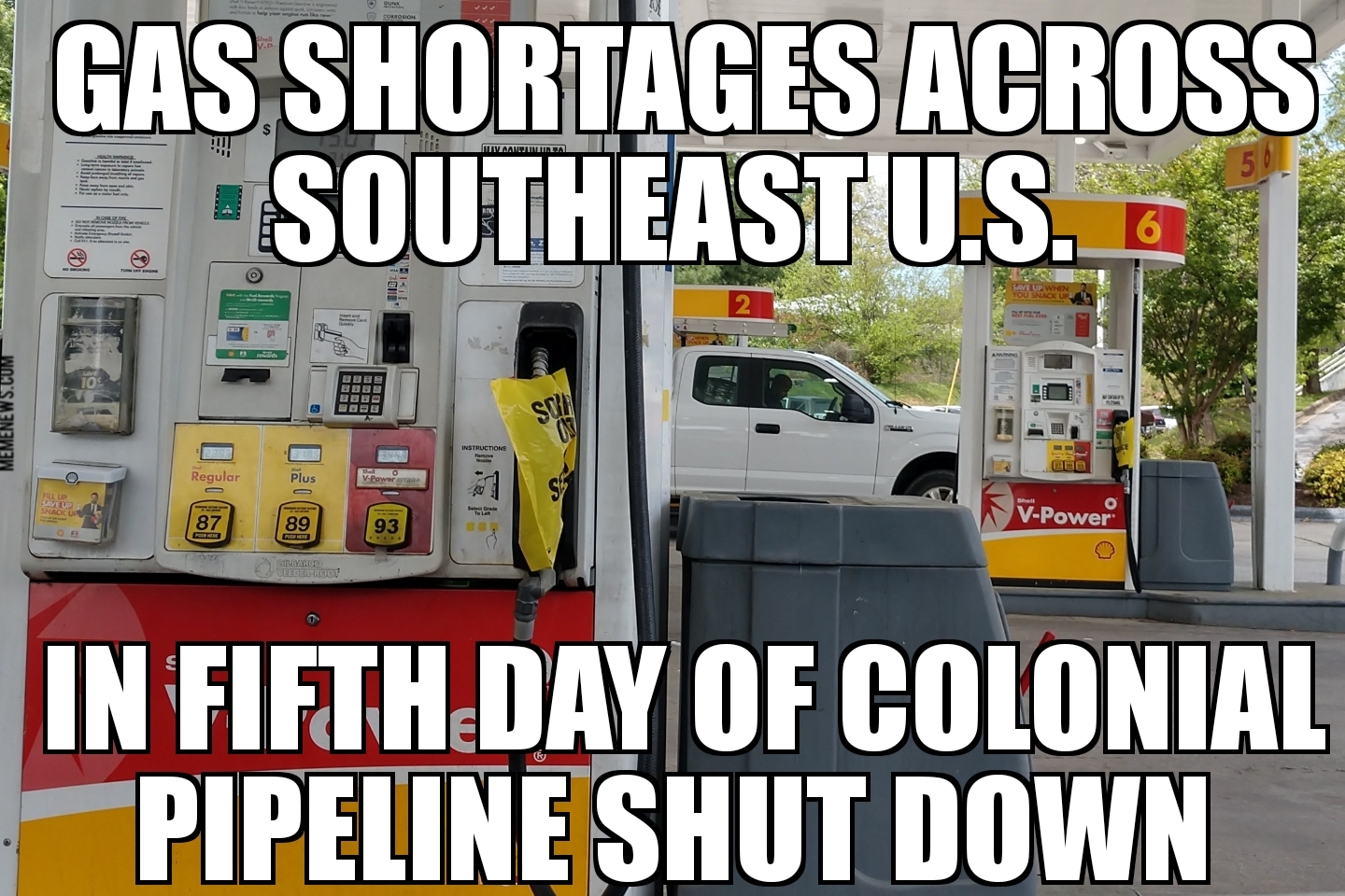 Colonial Pipeline gas shortages