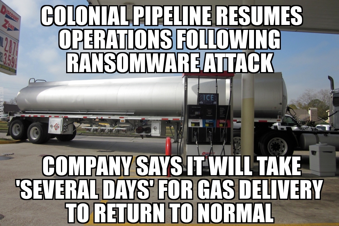 Colonial Pipeline resumes operations