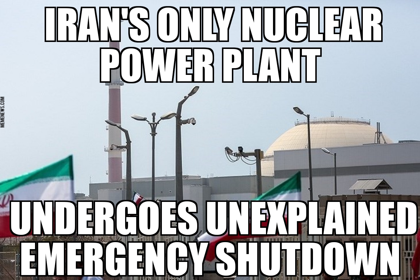 Iran nuclear plant shutdown
