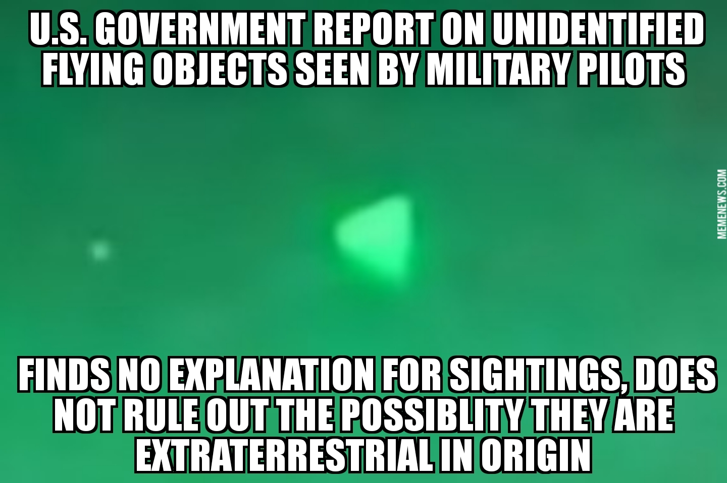 Report: no explanation for UFOs