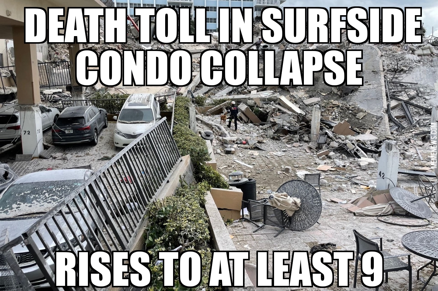 Surfside condo collapse death toll rises