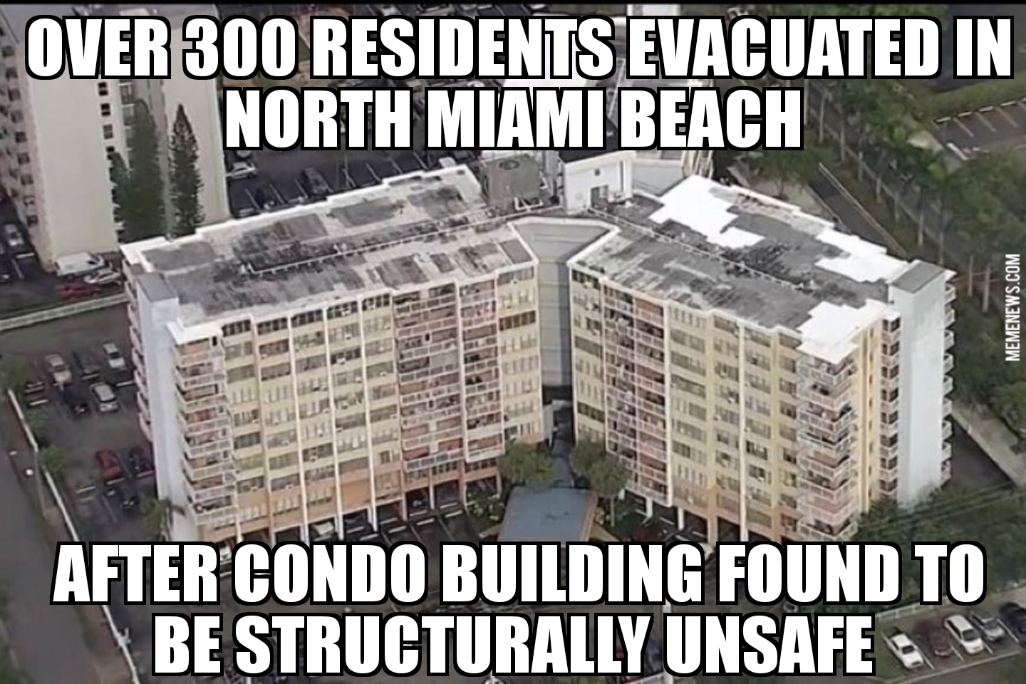 North Miami Beach condo evacuated