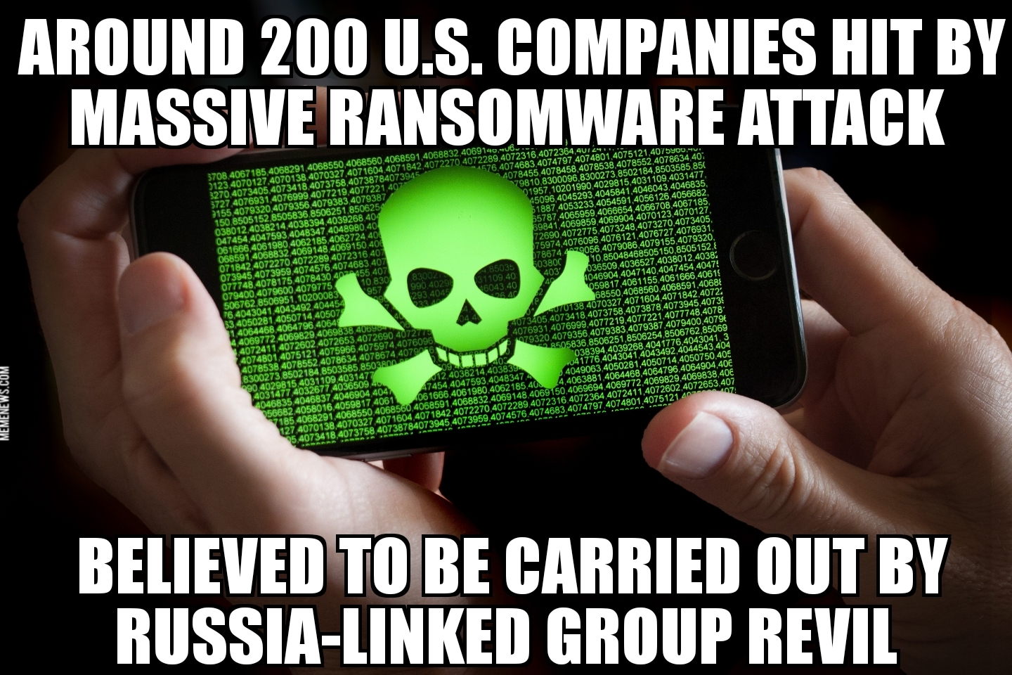 REvil ransomware attack