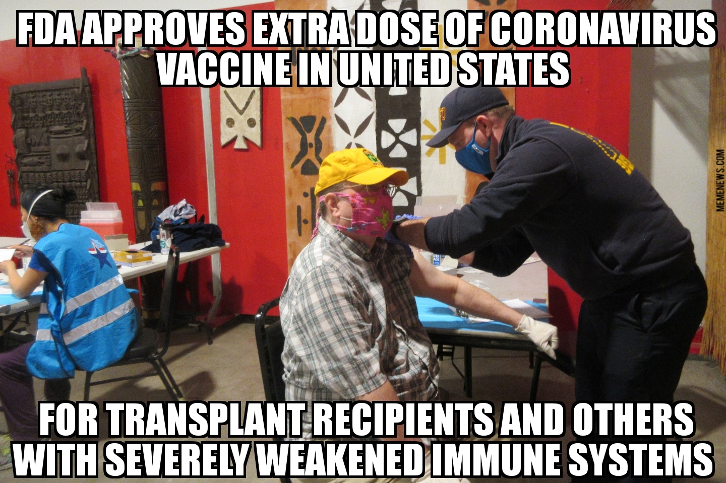 FDA approves extra coronavirus vaccine for some