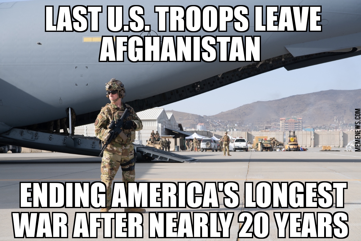 U.S. leaves Afghanistan