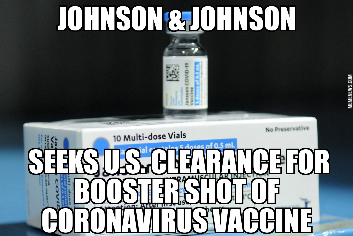 Johnson & Johnson seeks booster authorization