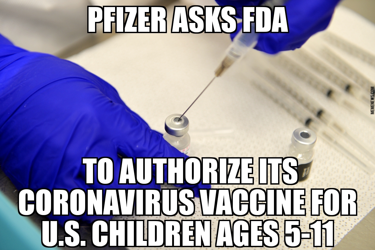 Pfizer seeks coronavirus vaccine for kids