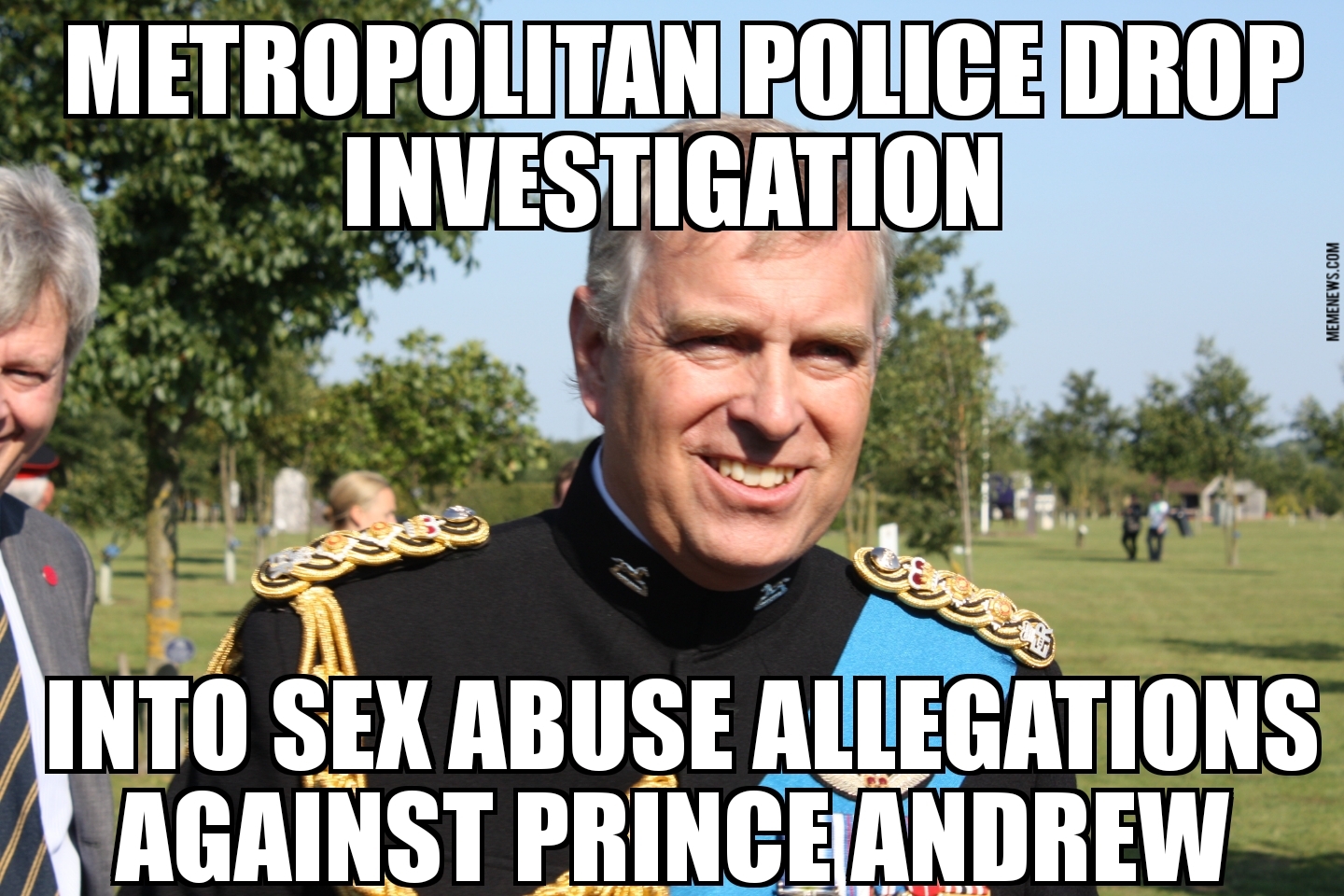 Metropolitan Police drop Prince Andrew investigation