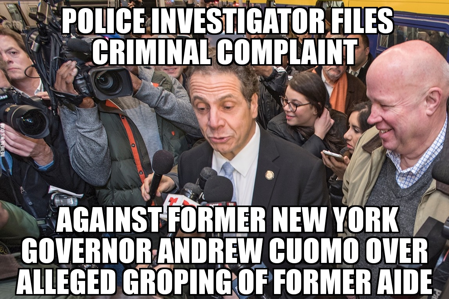 Criminal complaint filed against Andrew Cuomo