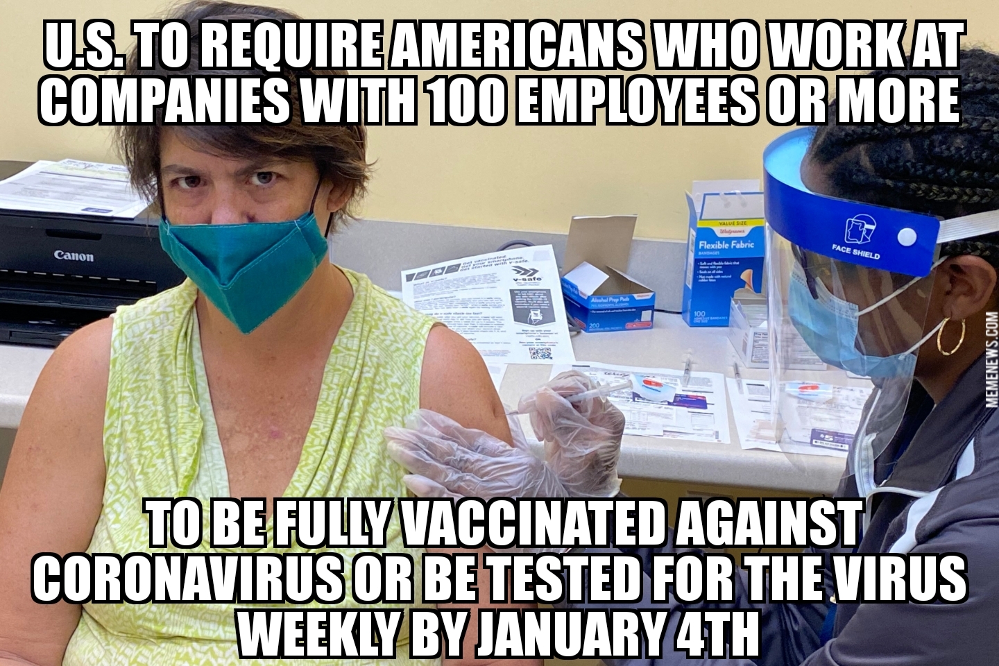 U.S. coronavirus vaccine mandate