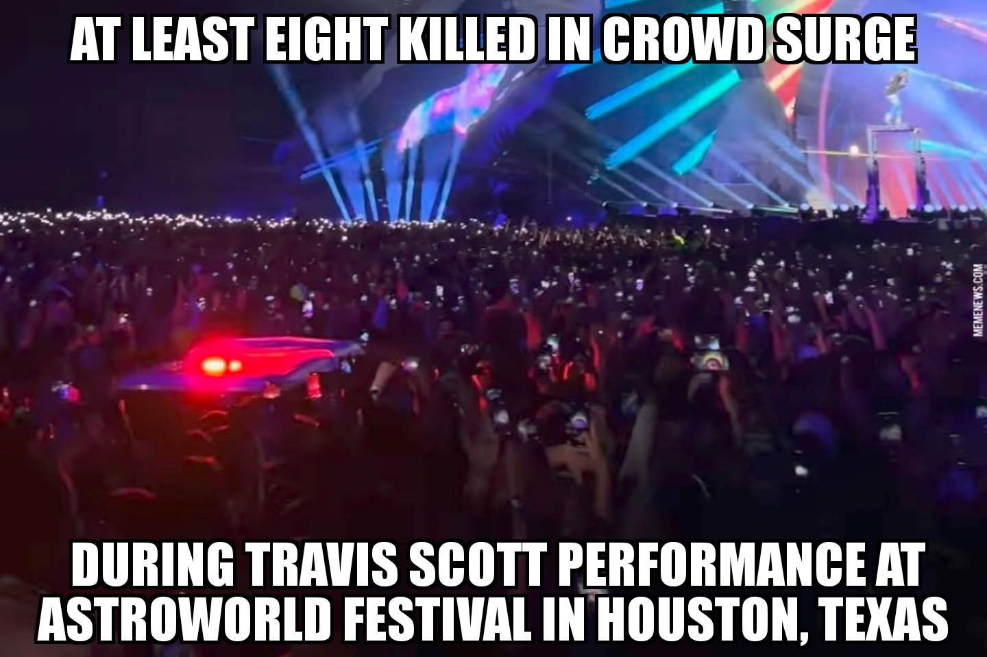 Astroworld Festival crowd surge
