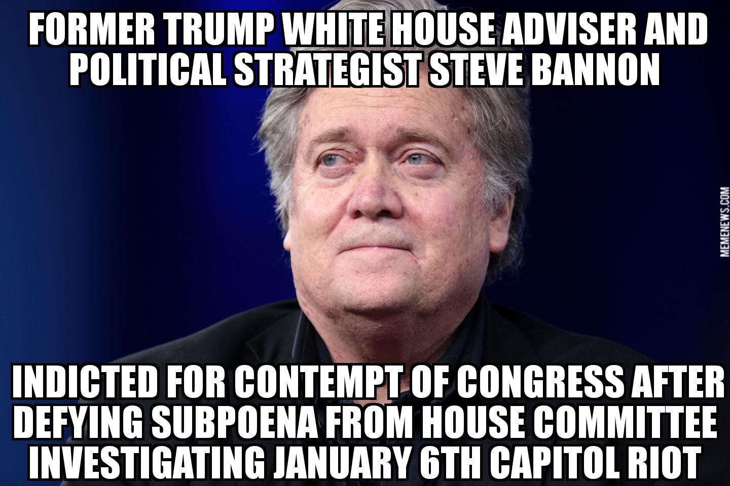 Steve Bannon indicted