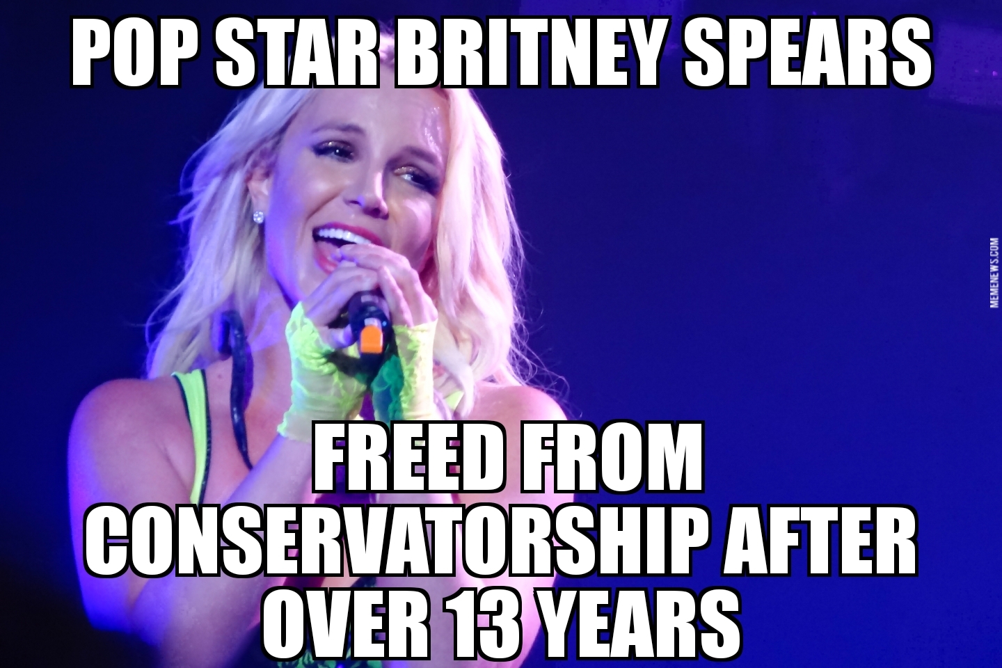Britney Spears freed