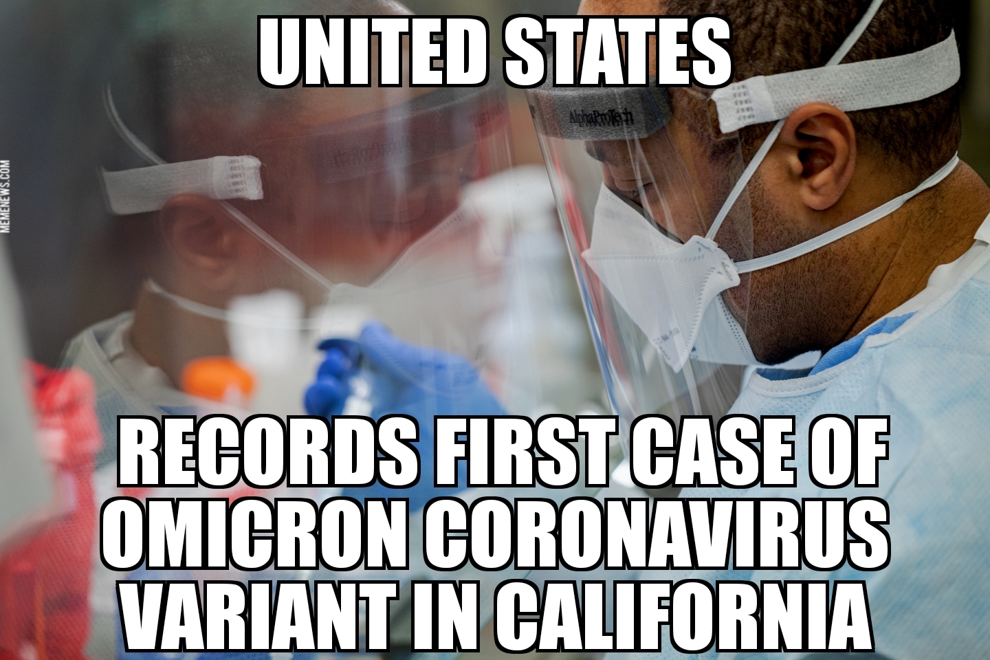 First U.S. omicron case