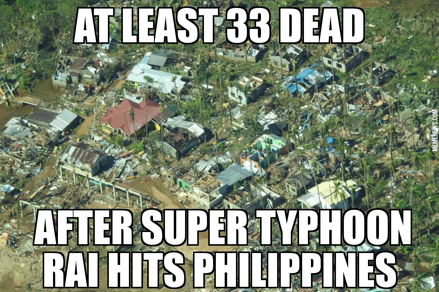 Super Typhoon Rai hits Philippines