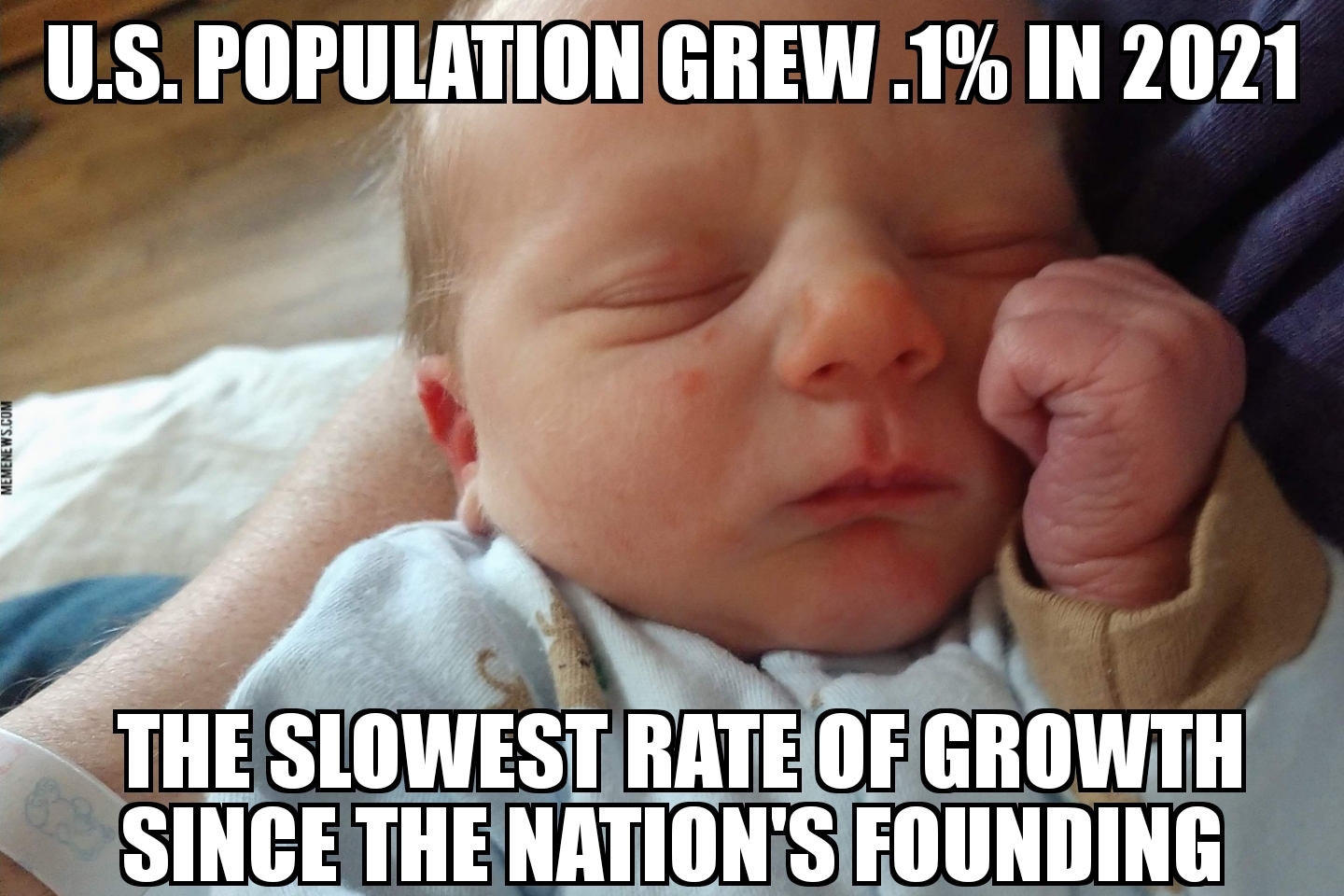 Record low U.S. population growth
