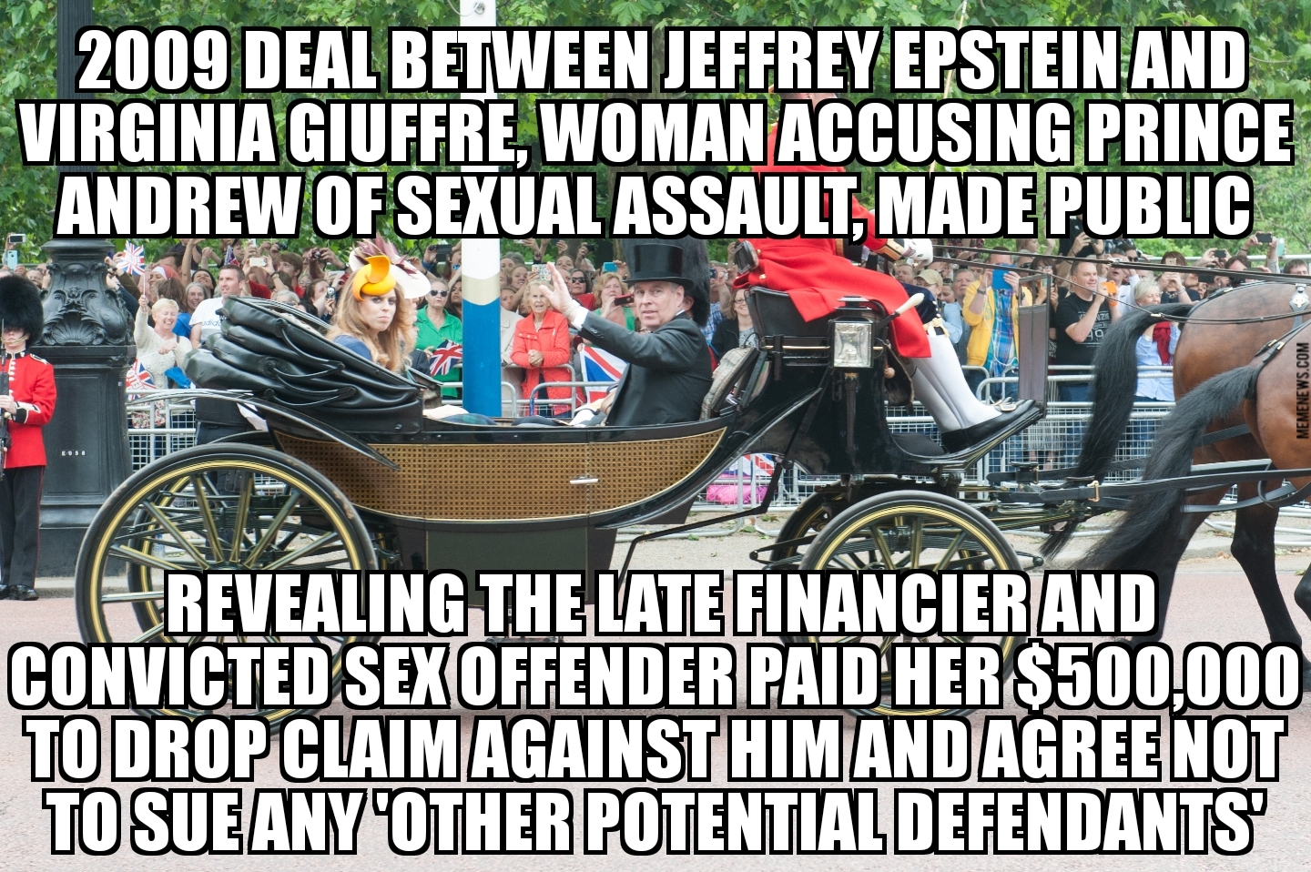 Jeffrey Epstein-Virginia Giuffre deal revealed