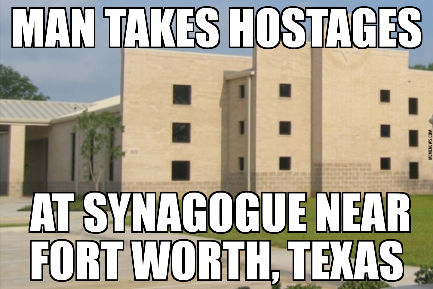 Texas synagogue hostage situation