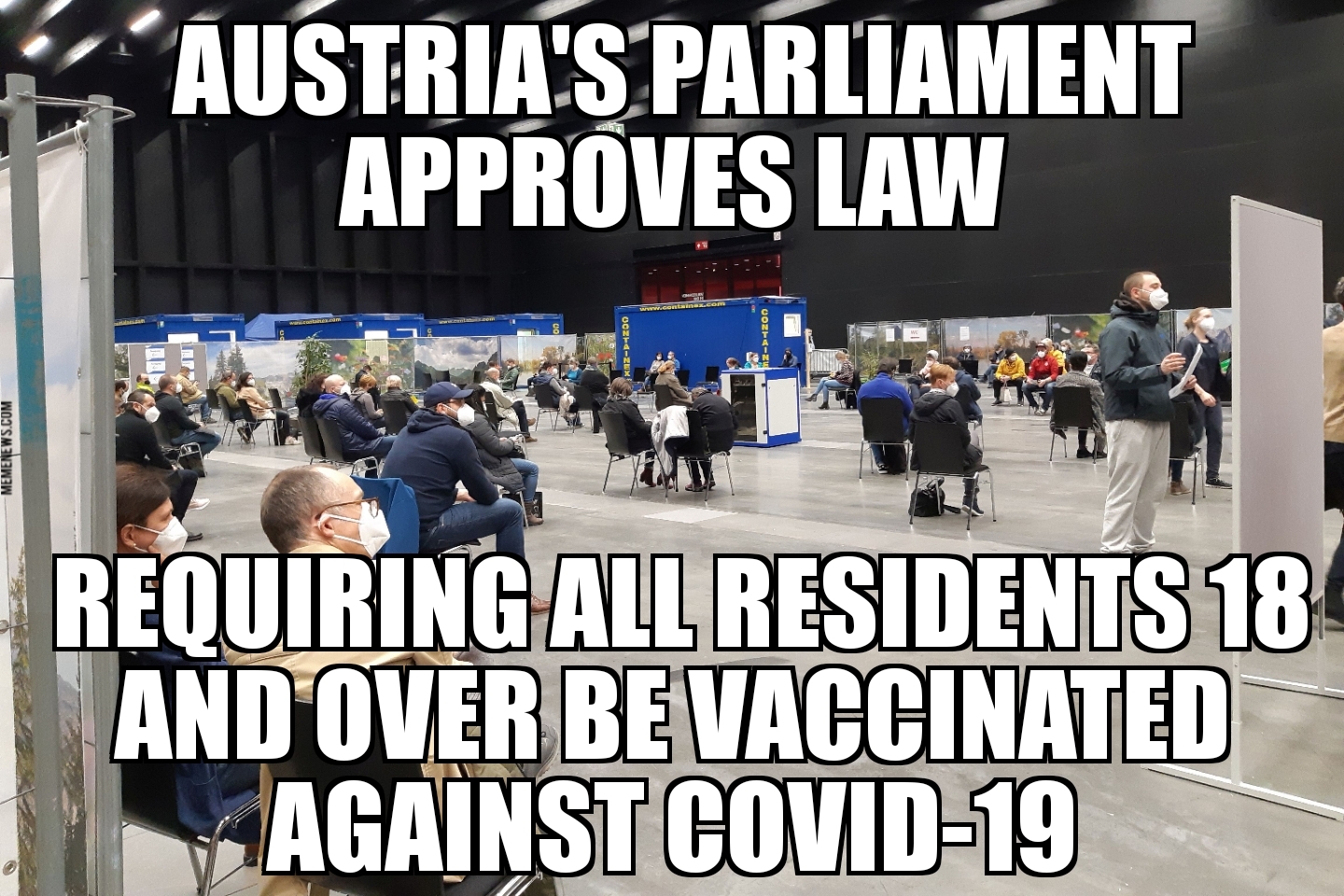 Austria mandates covid-19 vaccine for over 18s