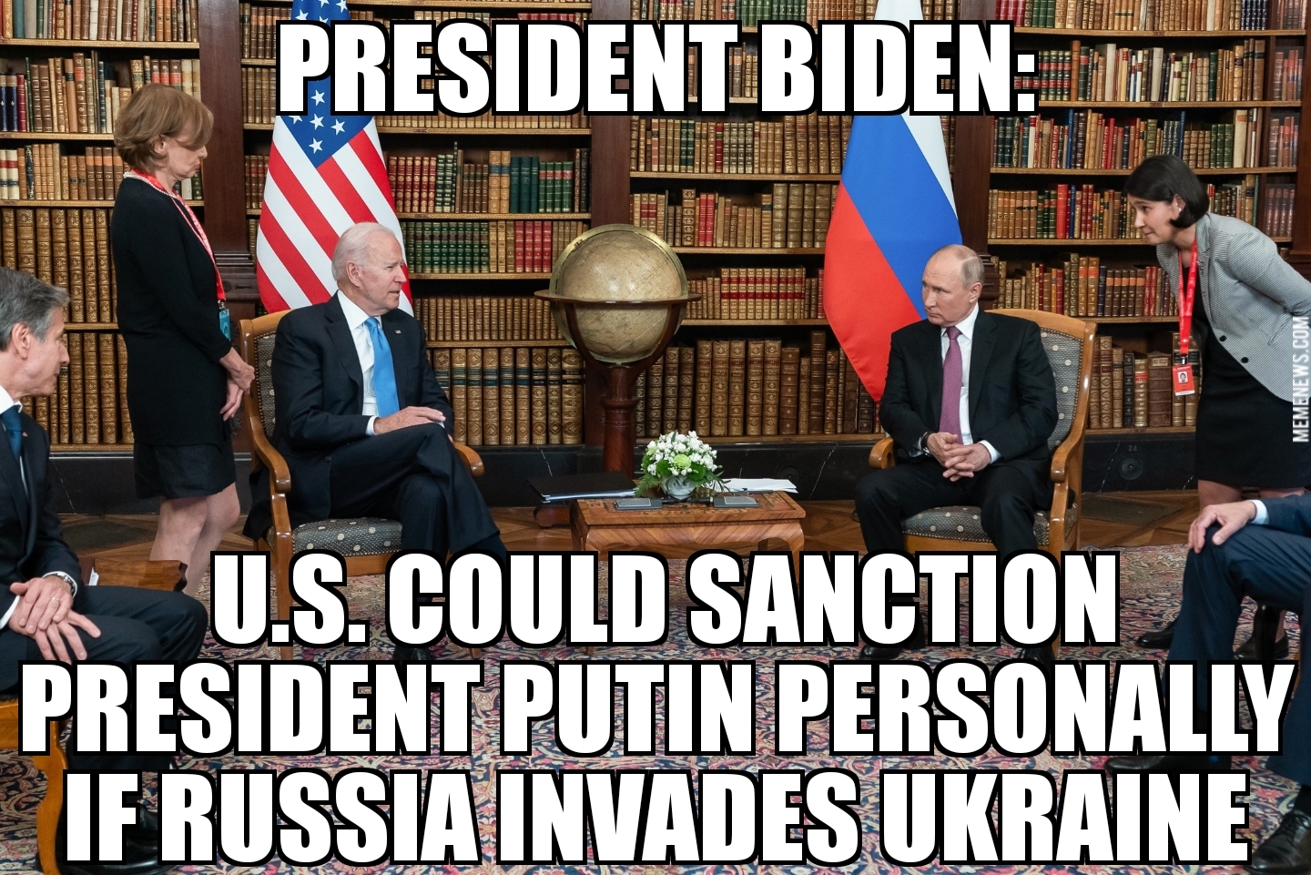U.S. could sanction Putin over Ukraine