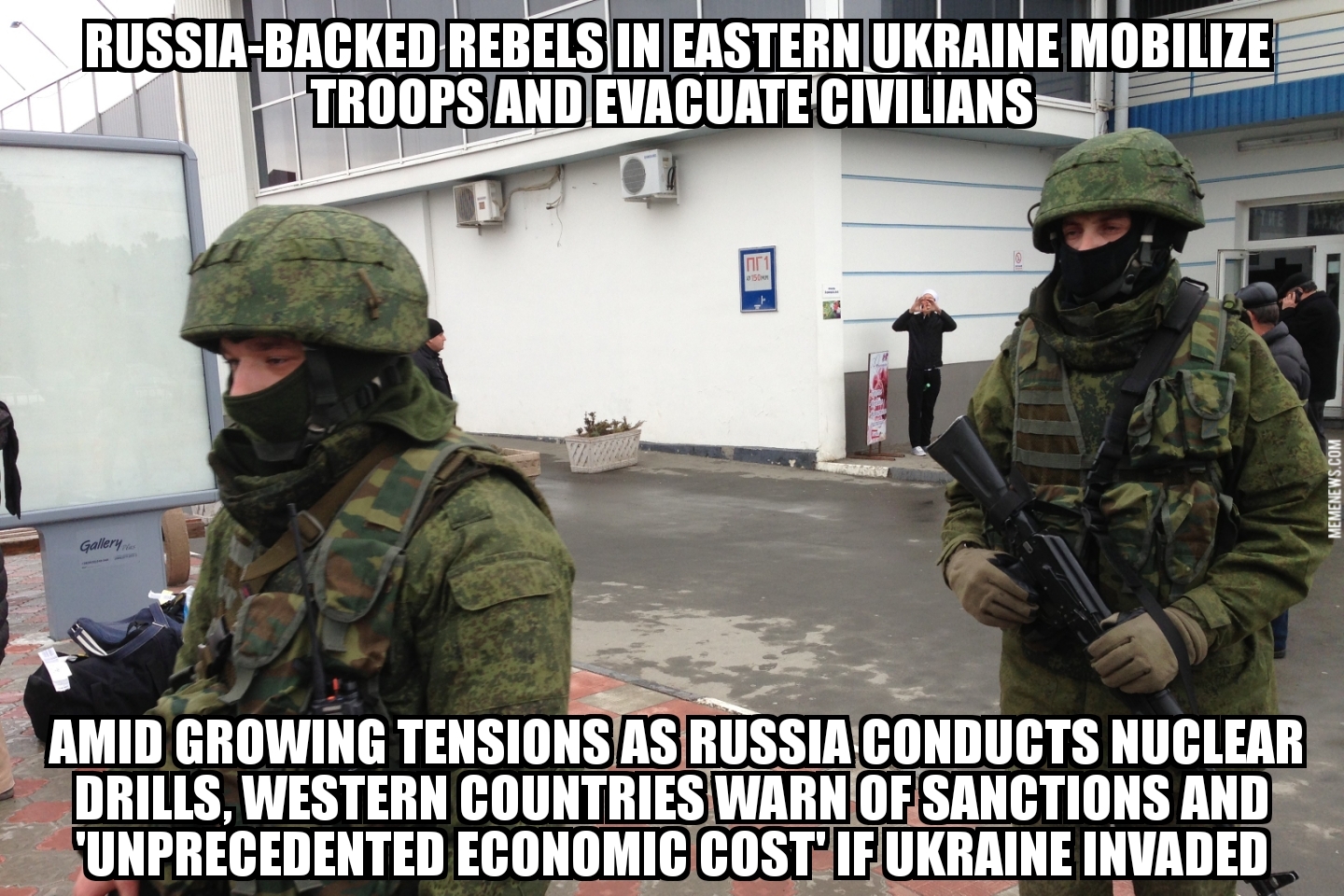 Russia-Ukraine tensions rise