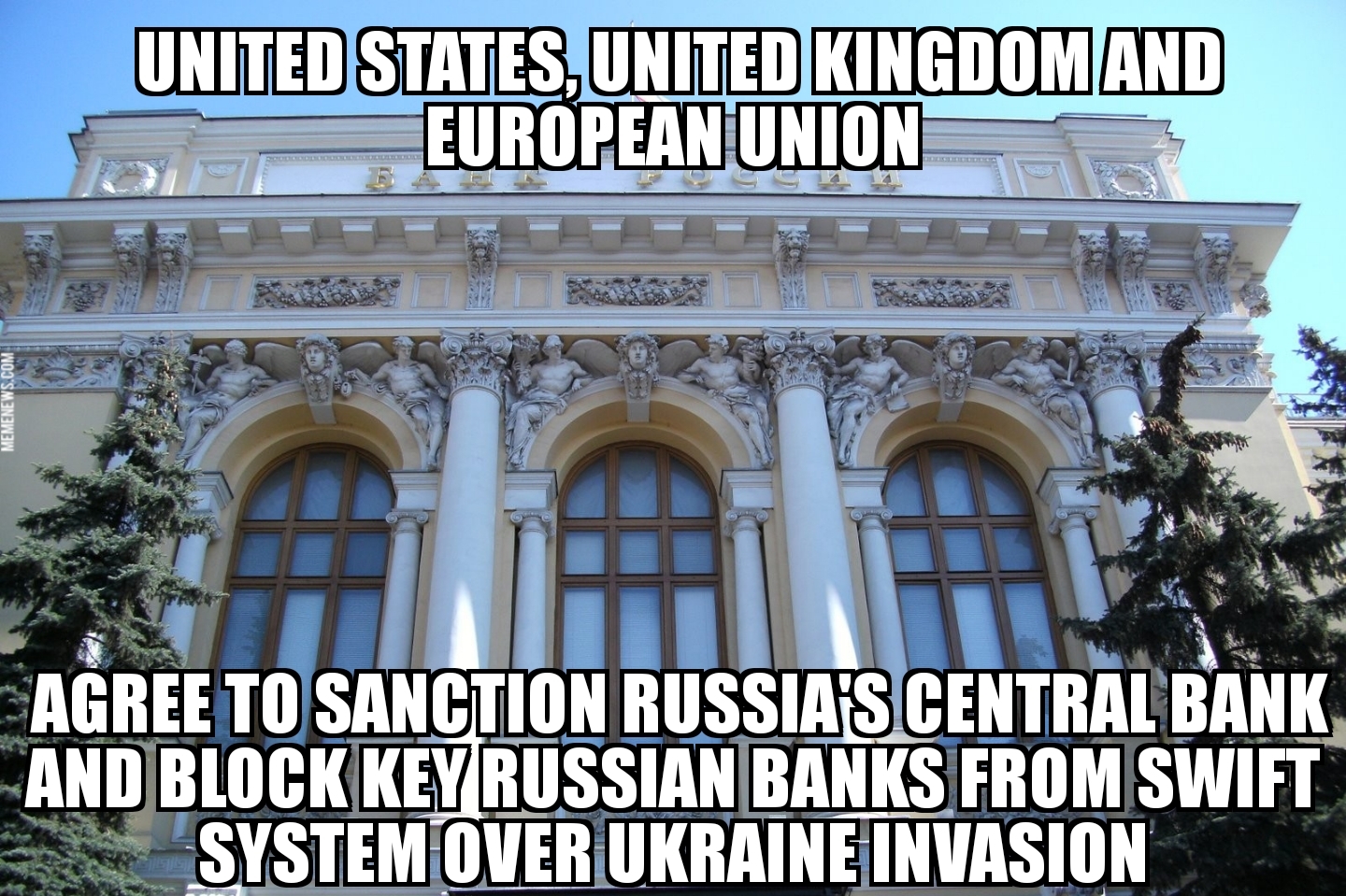 West sanctions Russian banks