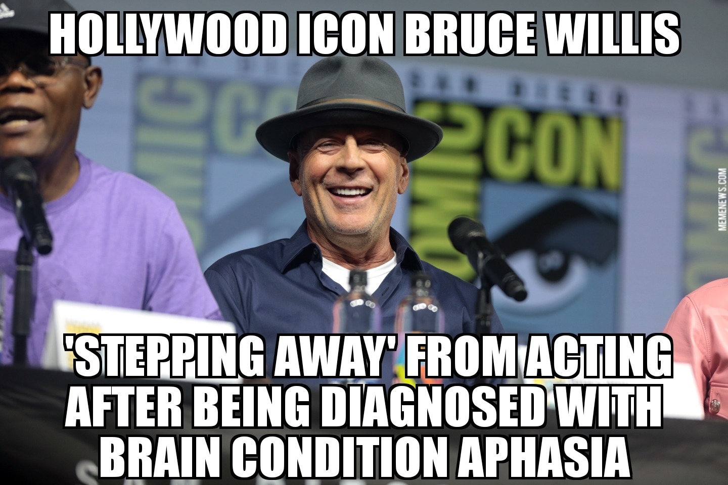 Bruce Willis halts acting over aphasia