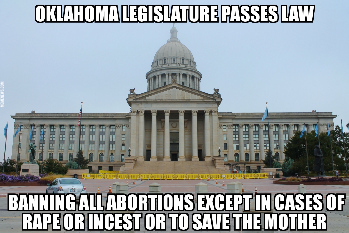 Oklahoma bans most abortions