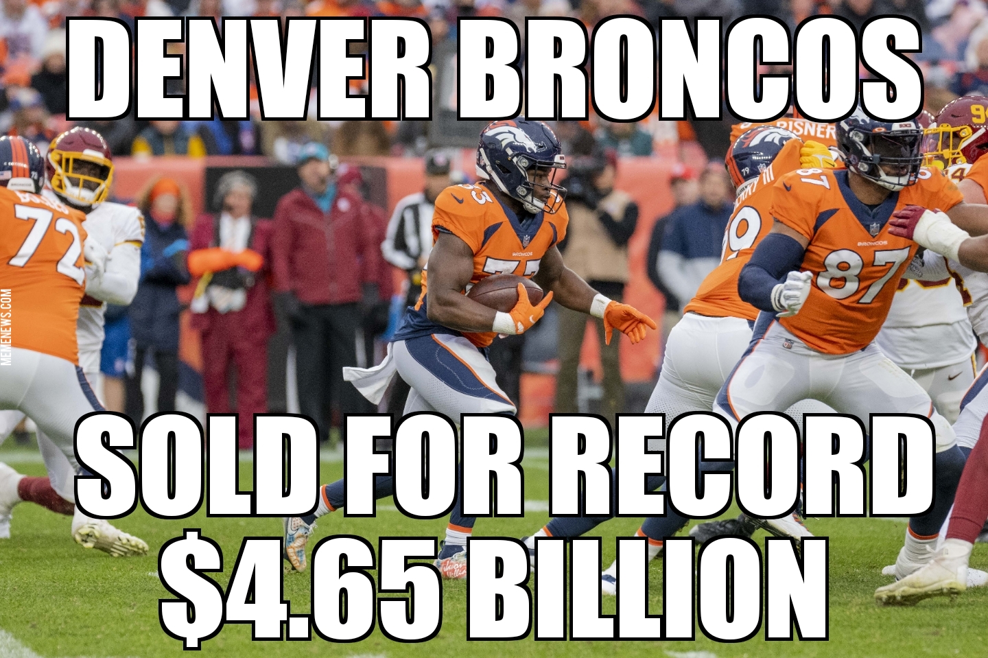 Broncos sold
