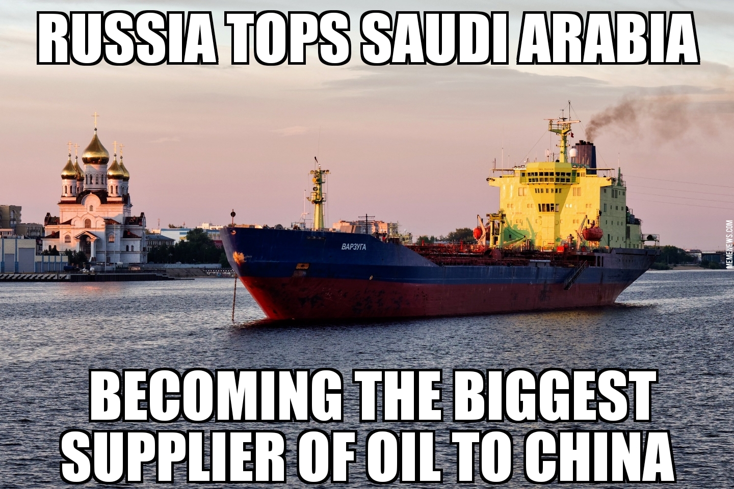 Russia now top China oil source