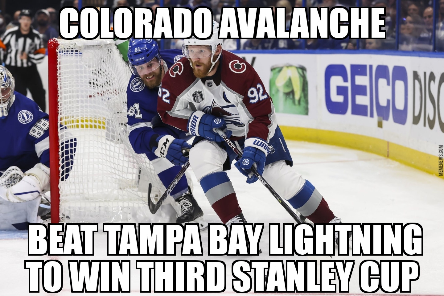 Avalanche win Stanley Cup