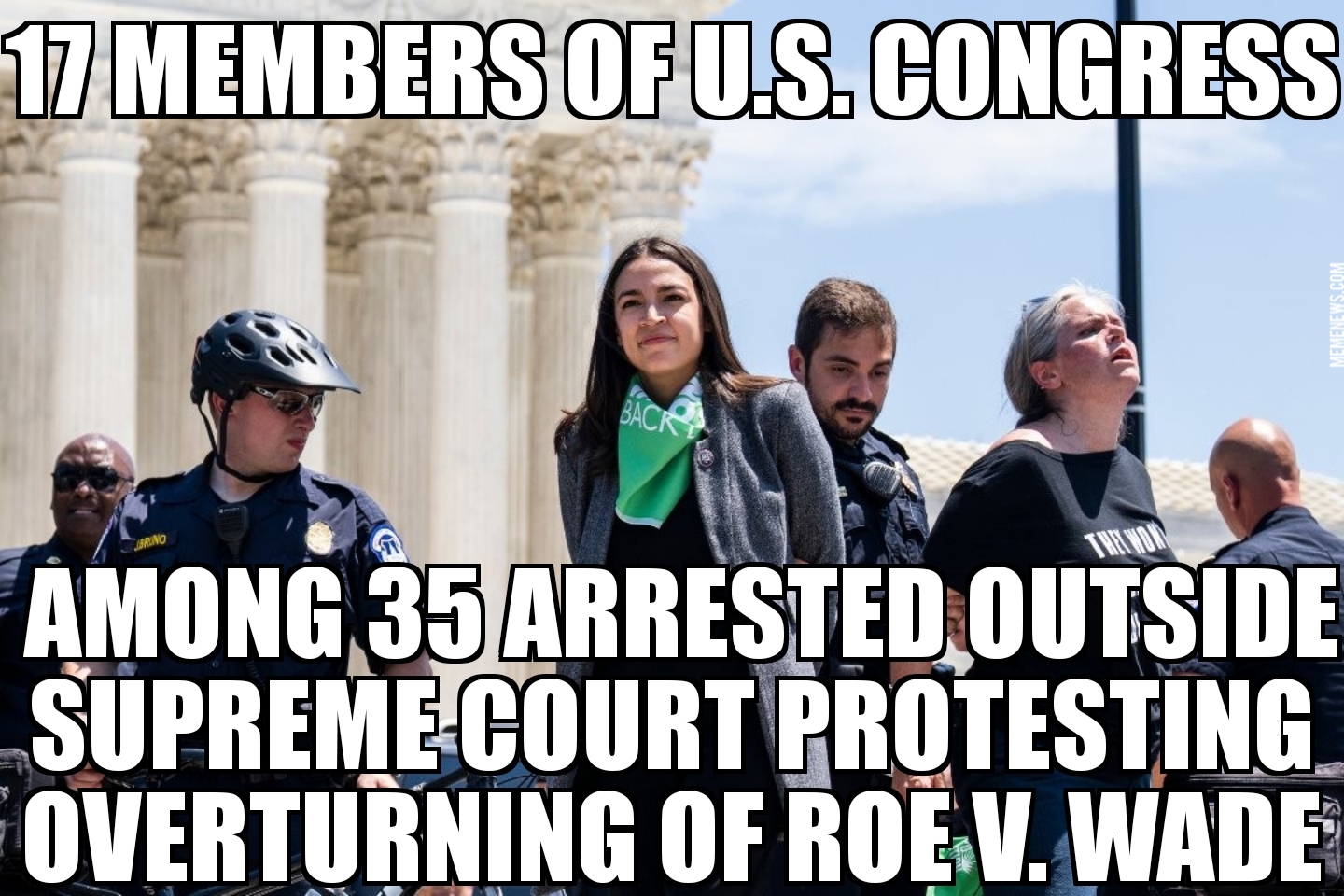 Congress members arrested