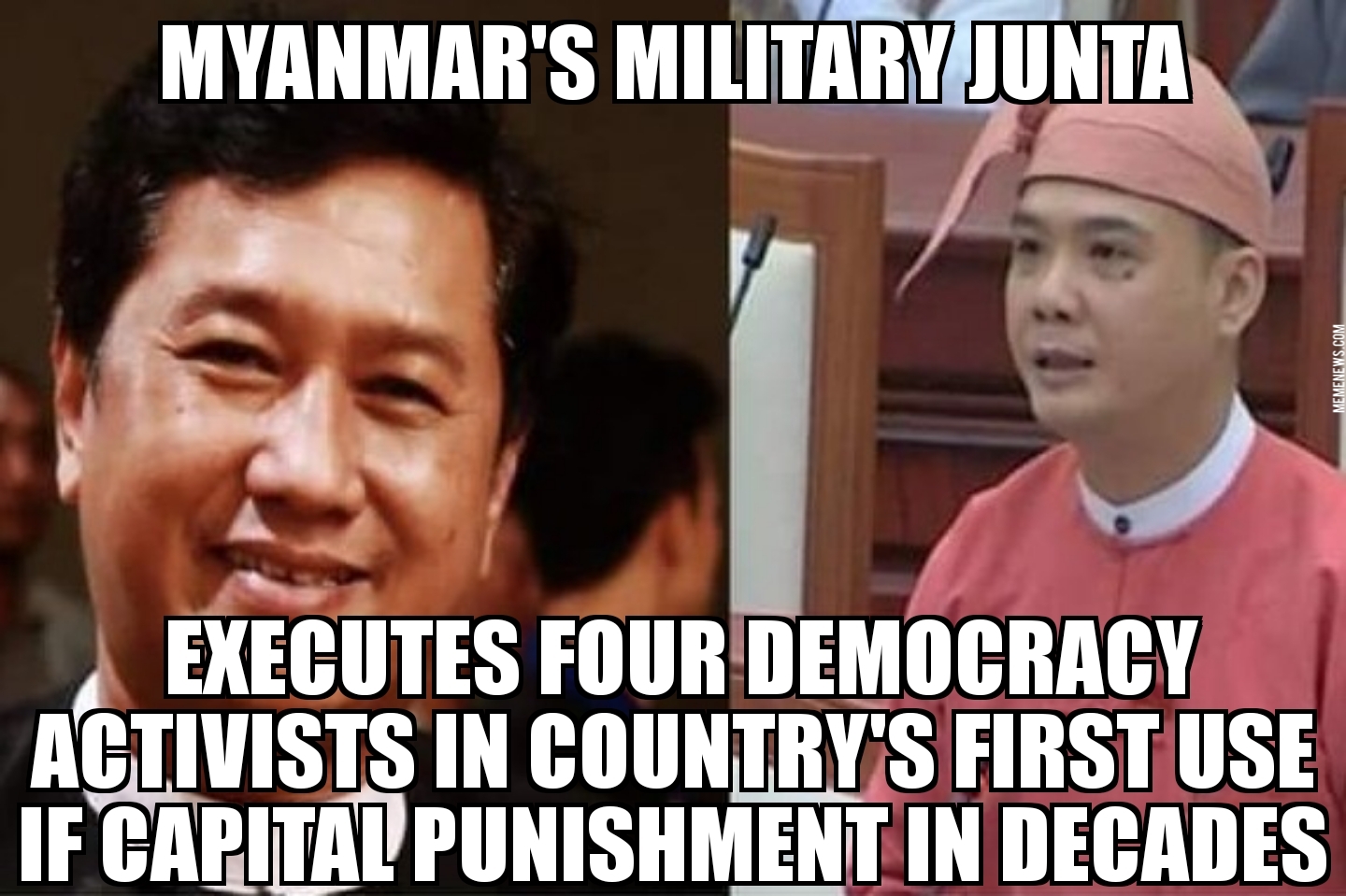 Myanmar military executes four