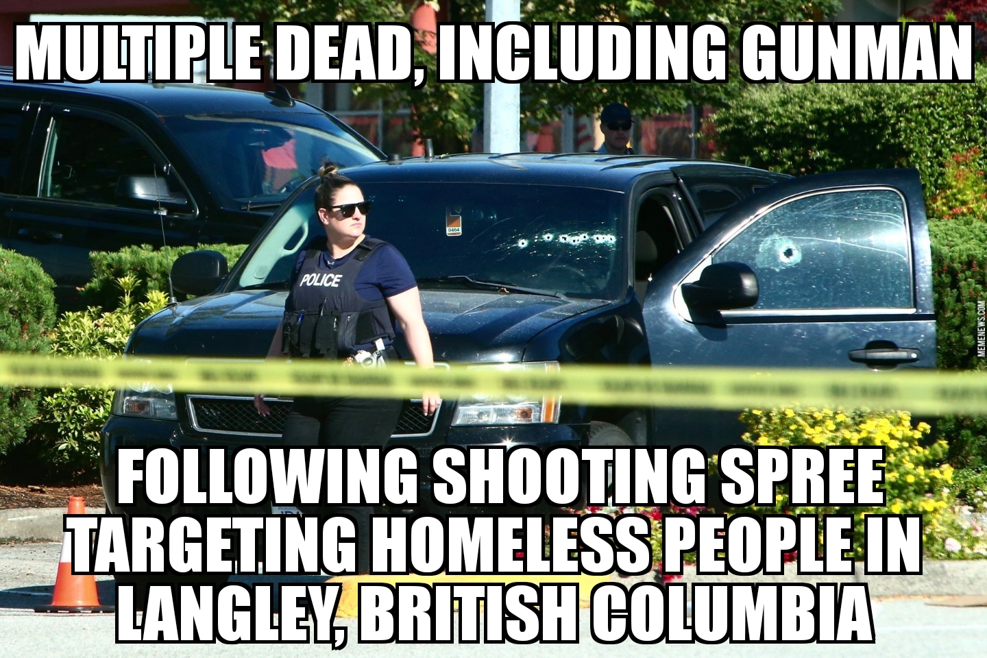 Langley, BC shooting spree