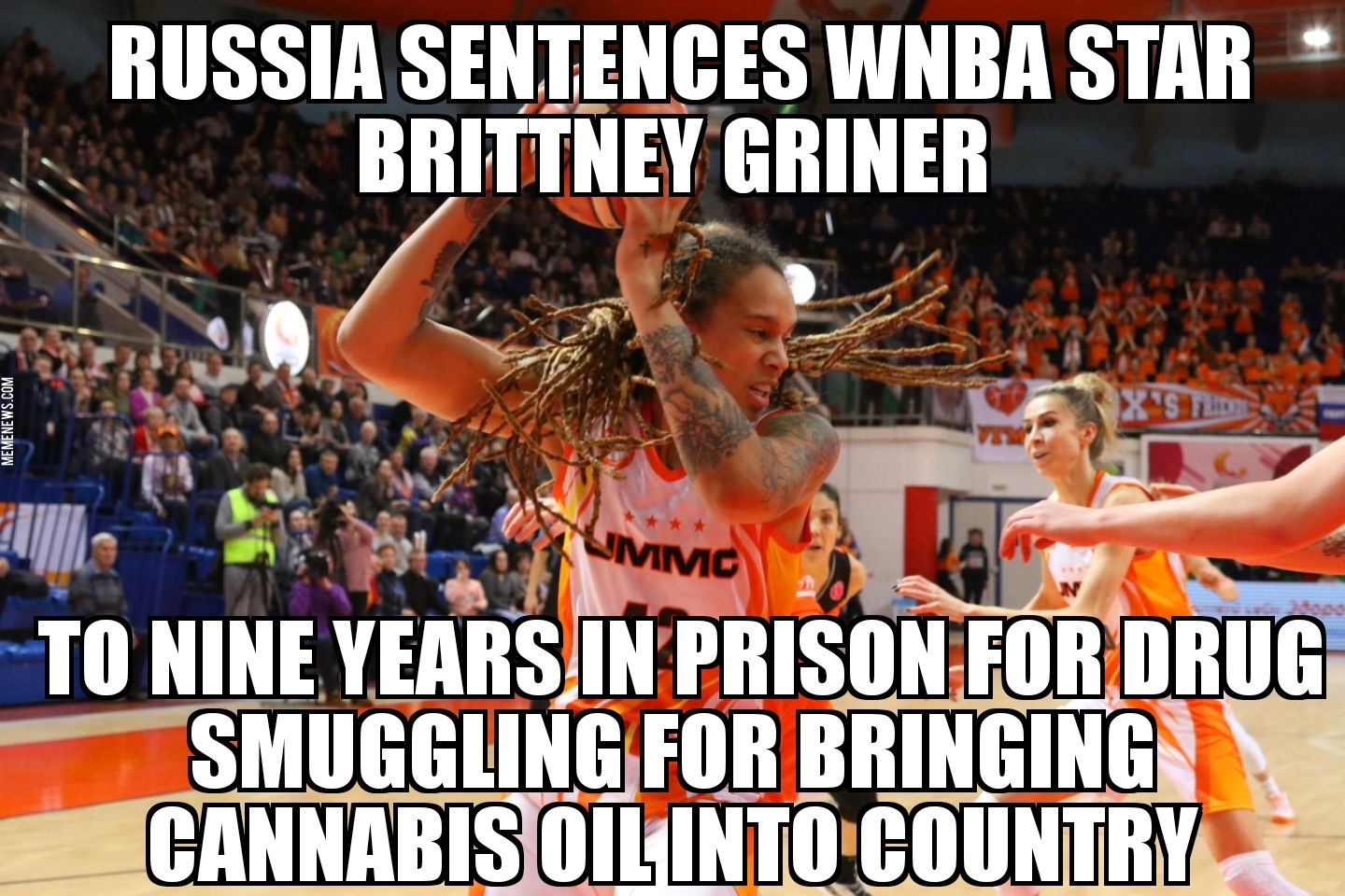 Russia sentences Brittney Griner to nine years