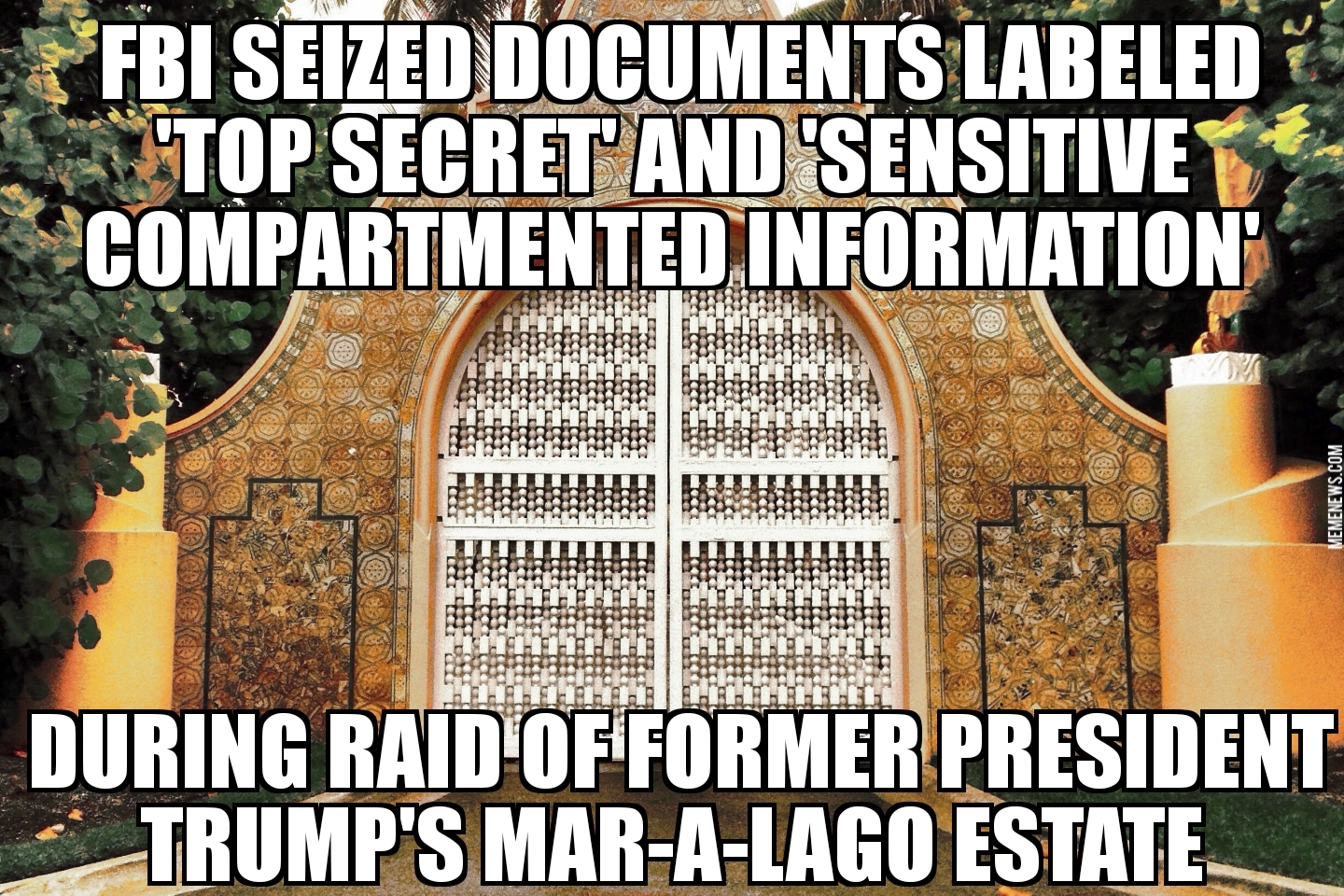 ‘Top secret’ documents seized in Mar-a-Lago raid